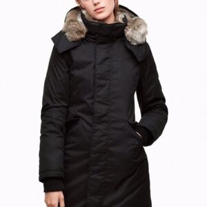 Babaton Women's XXS Oskar Parka Black Goose Down